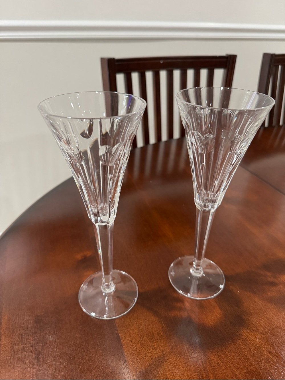 Waterford Millennium Collection Love Flutes (set of 2)